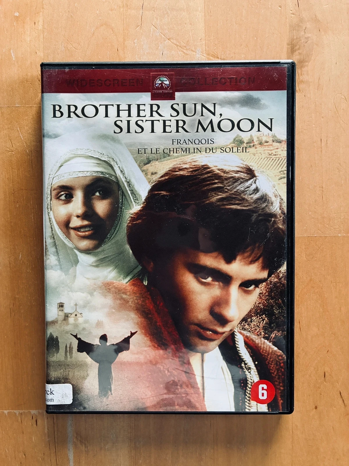 DVD Brother Sun Sister Moon: François et le chemin du Soleil de Franco Zeffirelli.